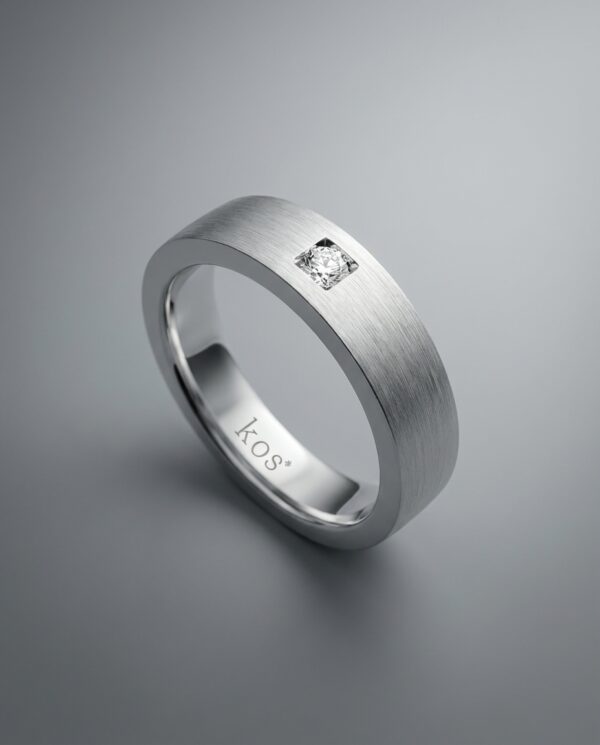 แหวนชาย Noble Men’s Solitaire เพชรกลม