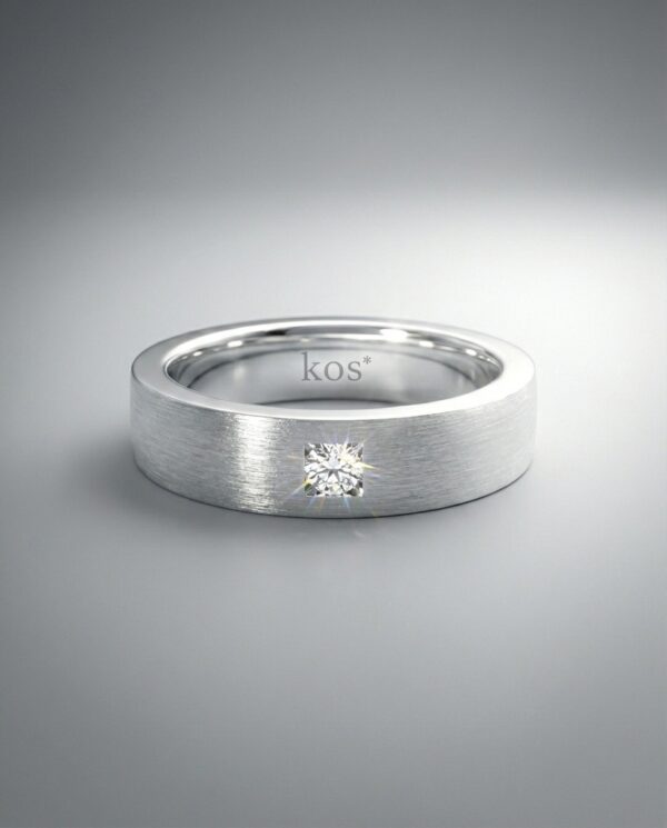 แหวนชาย Noble Men’s Solitaire เพชรกลม