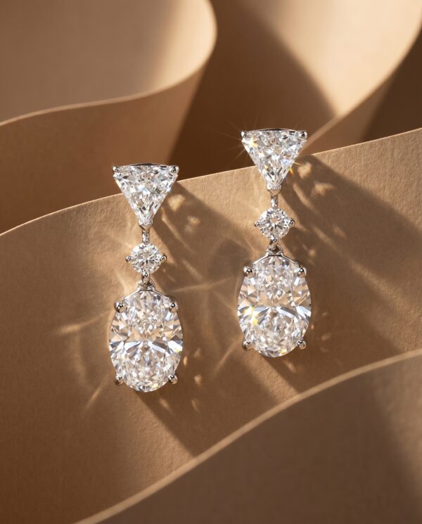 ต่างหูเพชร Amaze Dangling Earrings