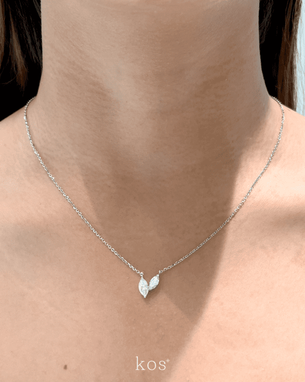 The Marquise Kiss Necklace