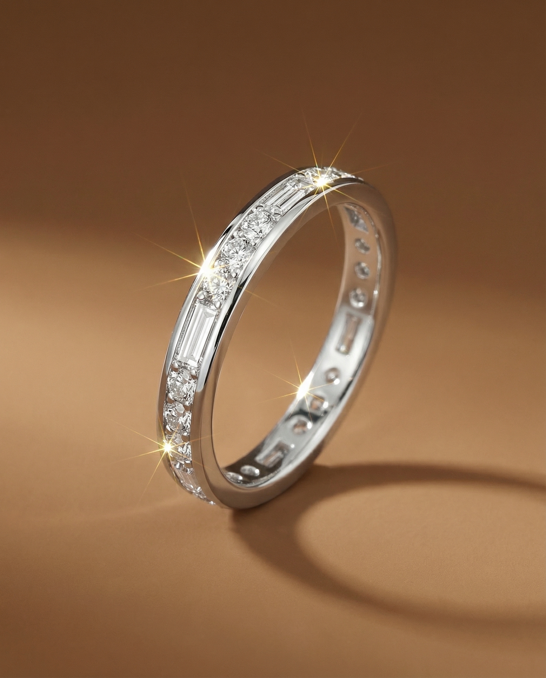 แหวนเพชรแถว-Round-Baguette-ฝังร่อง-Channel-Setting-kos-jewelry